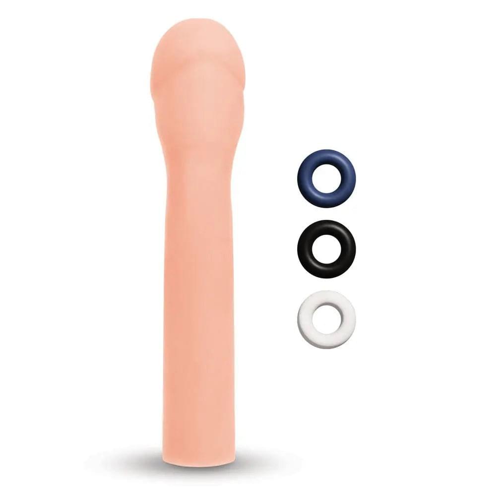Size Up Realistic 3'' Penis Extender -  7.6 cm (3'') Penis Extension Sleeve Xgen Products Discreet Intimate Essentials.