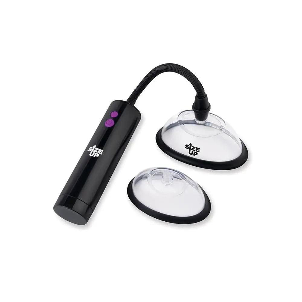 Size Up Rechargeable Power Plumper Pussy Pump -  USB Rechargeable Vagina Pump with Interchangeable Chambers XGEN Products Discreet Intimate Essentials.