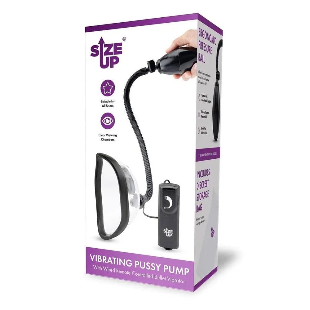 Size Up Vibrating Pussy Pump -  Vibrating Vagina Pump XGEN Products Discreet Intimate Essentials.