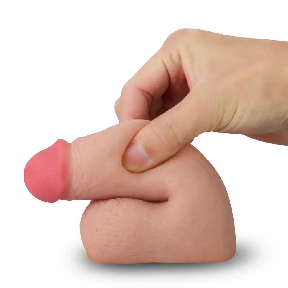 Skinlike Limpy Cock 5'' -  5 Inch Packer Lovetoy Discreet Intimate Essentials.