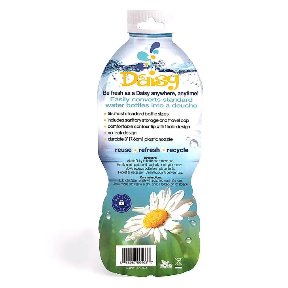 Skwert Daisy Douche -  Douche Nozzle for Water Bottles C1 Releasing Discreet Intimate Essentials.