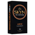 SKYN Large Condoms 10 Pc LifeStyles Discreet Intimate Essentials.