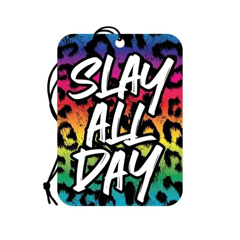 Slay All Day Air Freshener Wood Rocket Discreet Intimate Essentials.