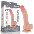 Sliding Skin Dual Layer Dong -  19.5 cm (7.5'') Dong with Flexible Skin Lovetoy Discreet Intimate Essentials.