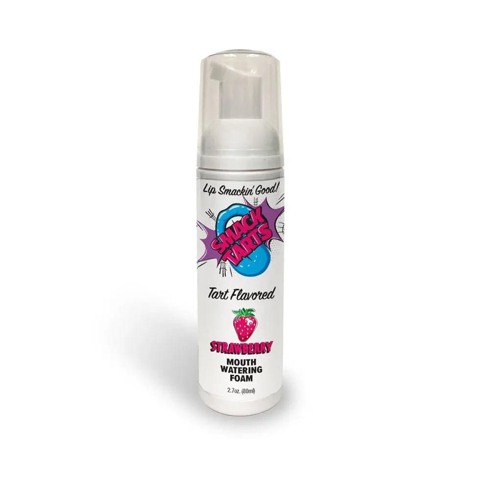 Smack Tarts Mouthwatering Foam - Strawberry - Sour Strawberry Flavoured - 80 ml Bottle Little Genie Discreet Intimate Essentials.