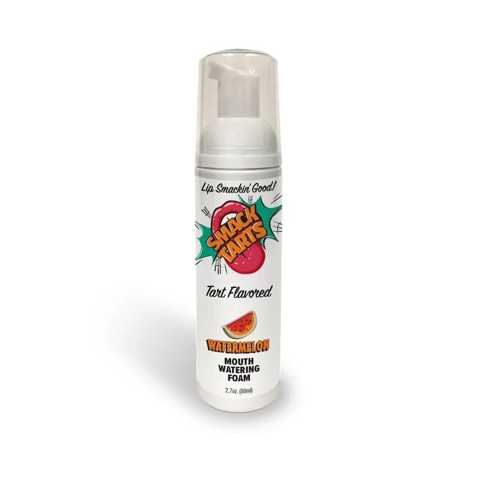 Smack Tarts Mouthwatering Foam - Watermelon - Sour Watermelon Flavoured - 80 ml Bottle Little Genie Discreet Intimate Essentials.