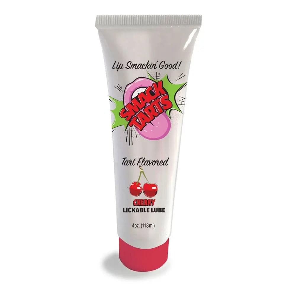 Smack Tarts - Sour Cherry - Sour Cherry Flavoured Lubricant - 120 ml Tube Little Genie Discreet Intimate Essentials.