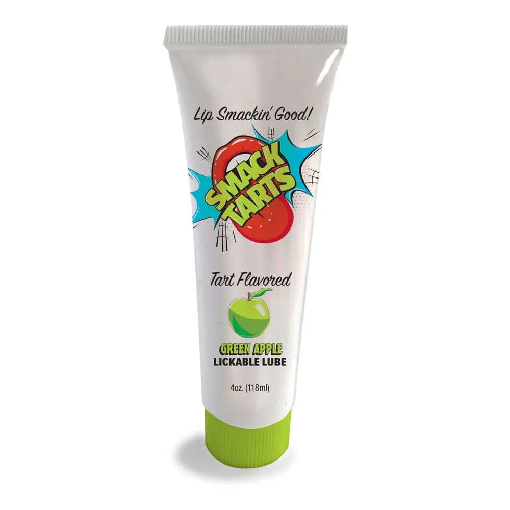 Smack Tarts - Sour Green Apple - Sour Green Apple Flavoured Lubricant - 120 ml Tube Little Genie Discreet Intimate Essentials.