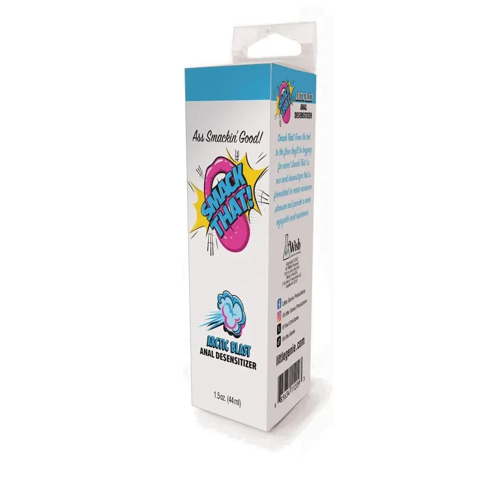 Smack That! Anal Desensitiser - Arctic Blast - Cooling Anal Desensitiser - 44 ml Tube Little Genie Discreet Intimate Essentials.
