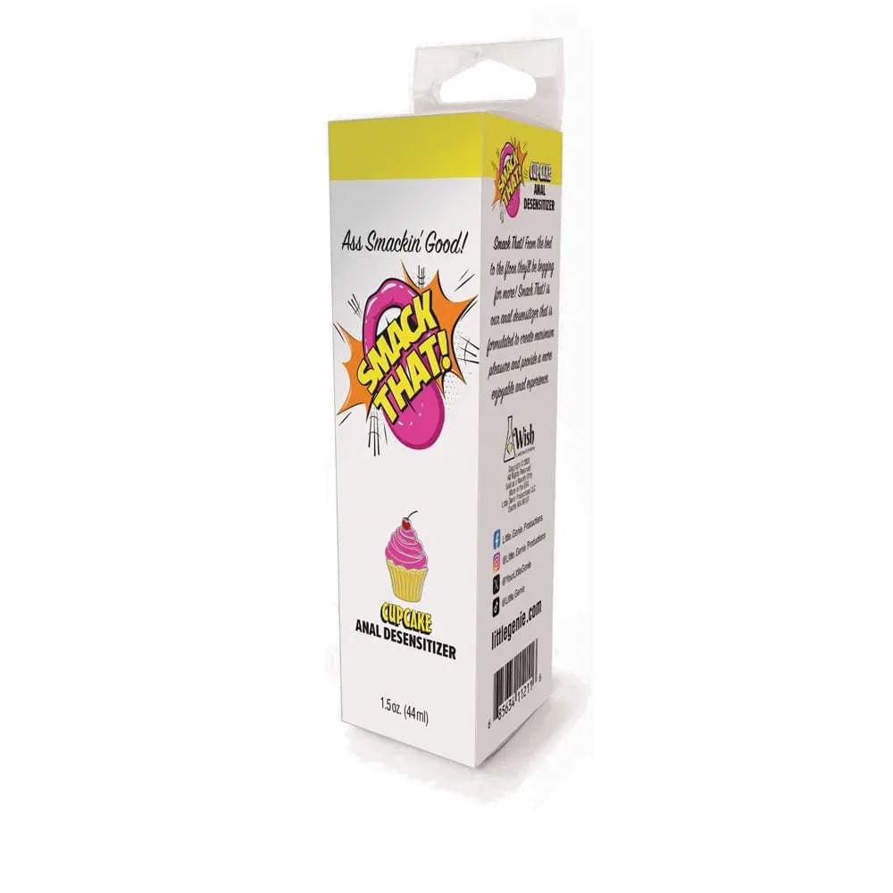 Smack That! Anal Desensitiser - Cupcake - Cupcake Flavoured Anal Desensitiser - 44 ml Tube Little Genie Discreet Intimate Essentials.