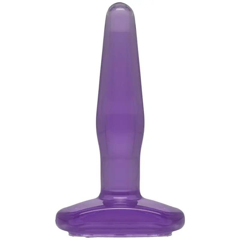 Small Butt Plug Purple Crystal Jellies Discreet Intimate Essentials.