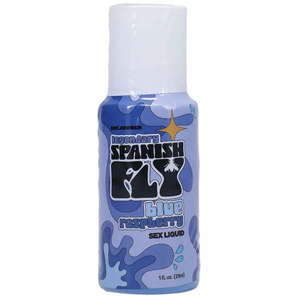 Spanish Fly Sex Liquid - Blue Raspberry - Aphrodisiac Enhancer - 29 ml Bottle Doc Johnson Discreet Intimate Essentials.