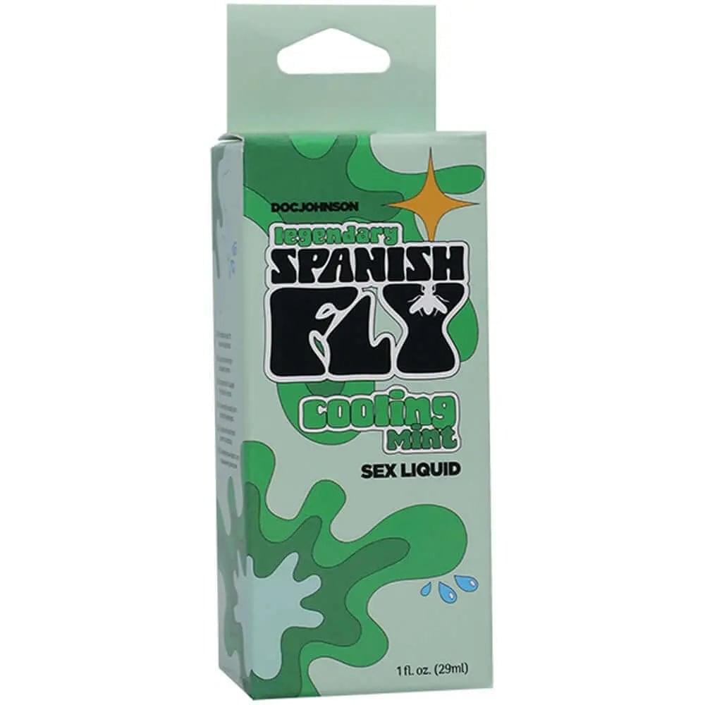 Spanish Fly Sex Liquid - Cooling Mint - Aphrodisiac Enhancer - 29 ml Bottle Doc Johnson Discreet Intimate Essentials.