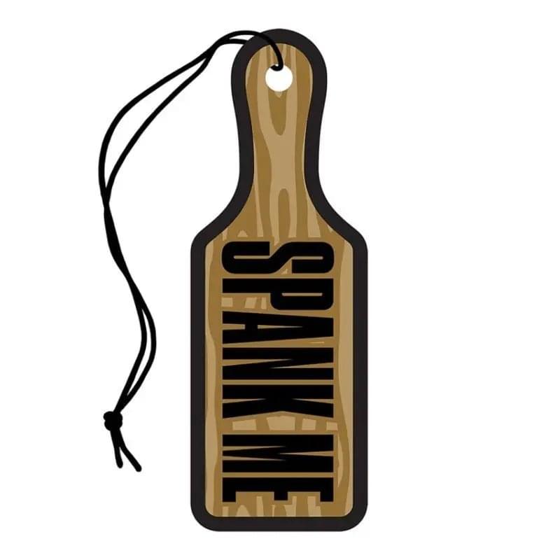 Spank Me Paddle Air Freshener Wood Rocket Discreet Intimate Essentials.