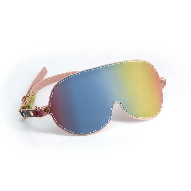Spectra Bondage Blindfold - Rainbow - Rainbow Eye Restraint NS Novelties Discreet Intimate Essentials.