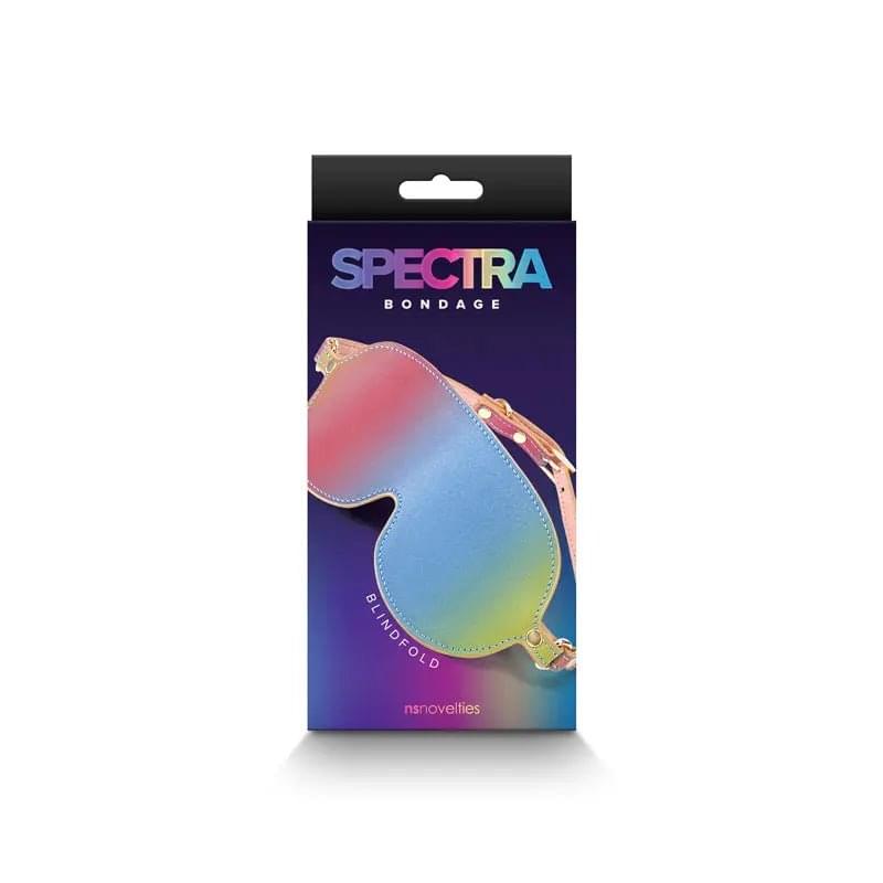 Spectra Bondage Blindfold - Rainbow - Rainbow Eye Restraint NS Novelties Discreet Intimate Essentials.