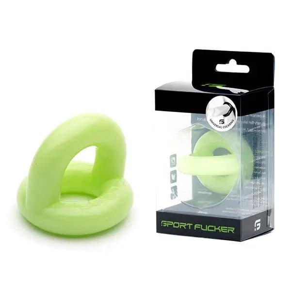 Sport Fucker Universal Cock Ring - Glow in Dark Cock & Balls Ring Sport Fucker Discreet Intimate Essentials.