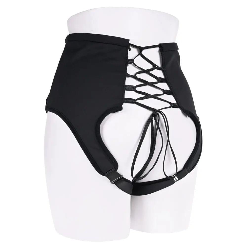 SPORTSHEETS High Waisted Corset Strap On -  Adjustable Strap-On Harness (No Probe Included) Sportsheets Discreet Intimate Essentials.