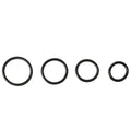 SPORTSHEETS Rubber O-Ring 4 Pack -  Rings - 4 Pack Sportsheets Discreet Intimate Essentials.