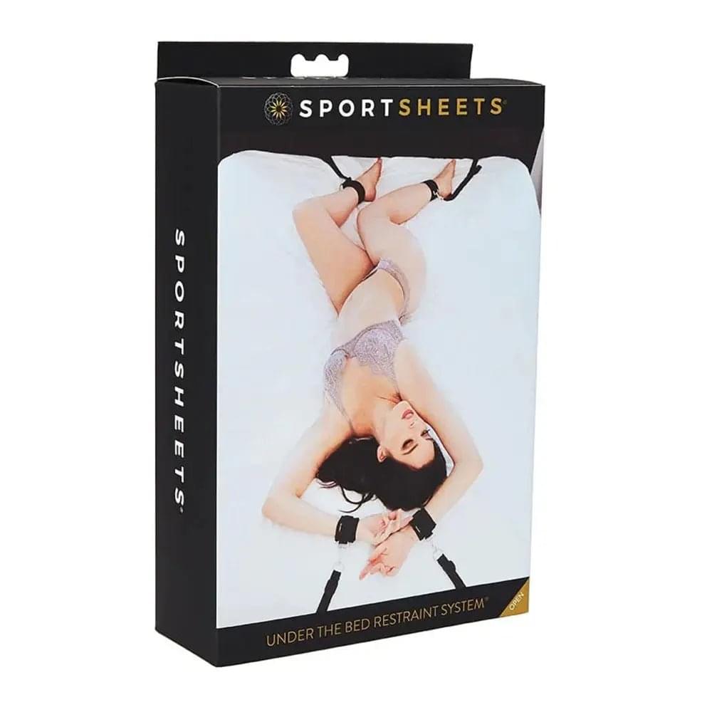 SPORTSHEETS Under The Bed Restraints - Bed Restraint System Sportsheets Discreet Intimate Essentials.
