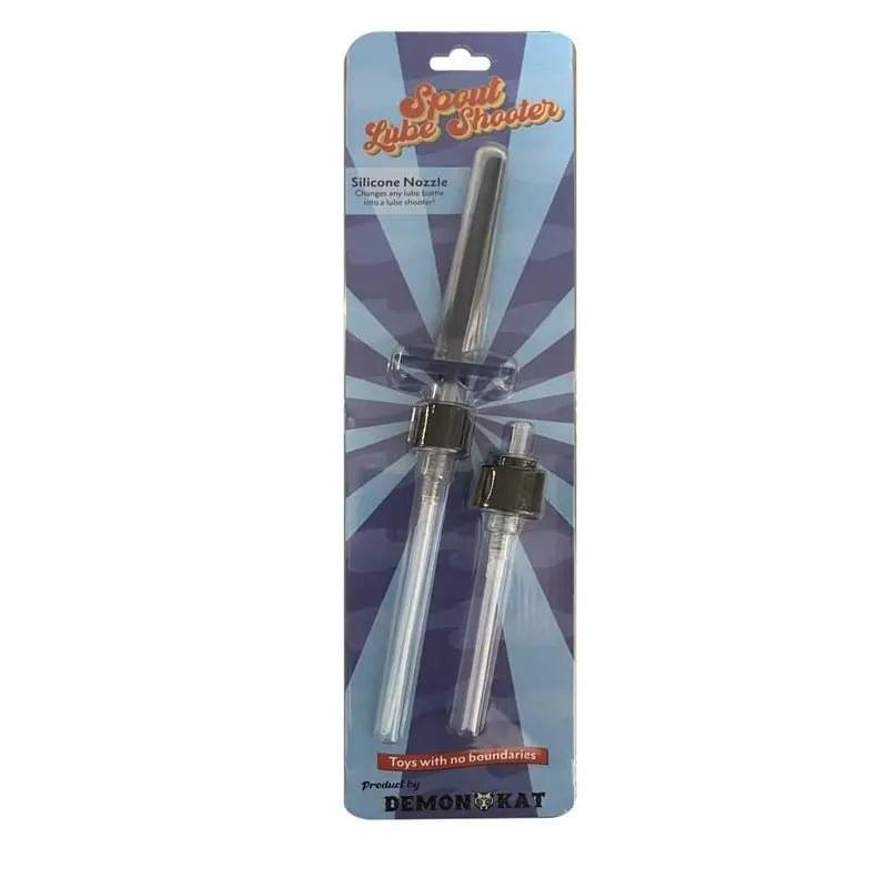 Spout Silicone Lube Injector Demon Kat Discreet Intimate Essentials.