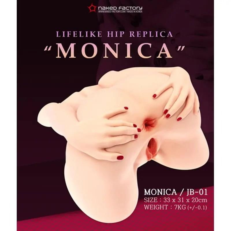 Spread Me Pussy and Anal Masturbator Torso Monica Naked Factory Discreet Intimate Essentials.
