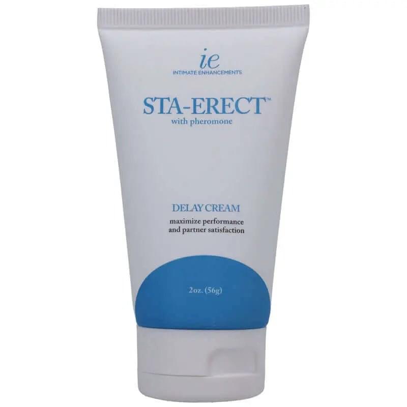 Sta-Erect - Delay Cream for Men - 56 g Tube Doc Johnson Discreet Intimate Essentials.