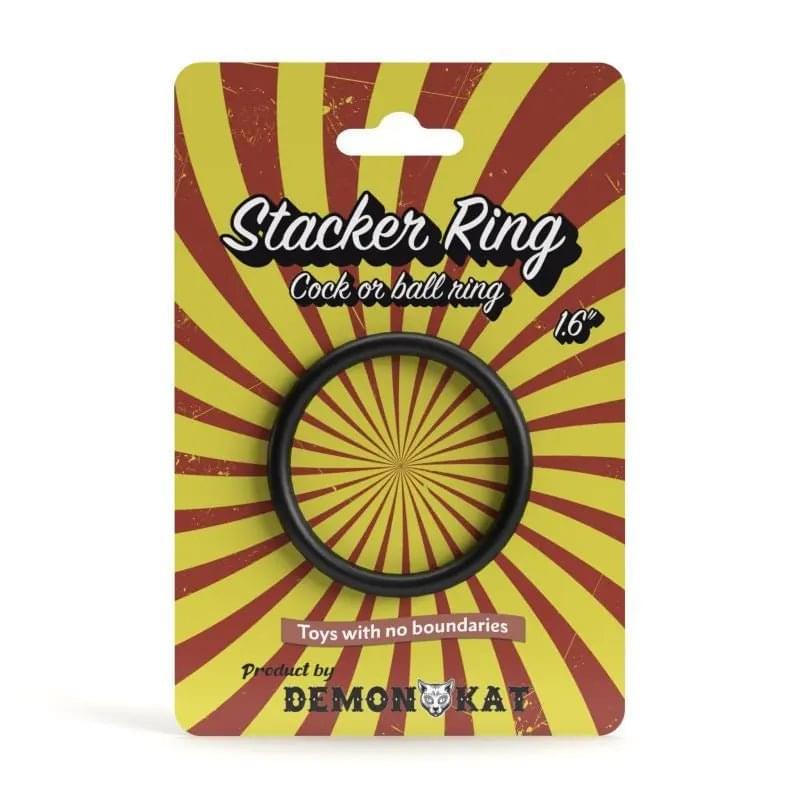 Stacker Ring 1.6in 40mm Demon Kat Discreet Intimate Essentials.