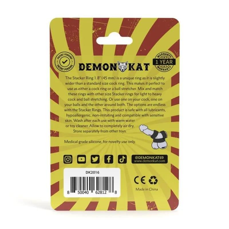 Stacker Ring 1.8in 45mm Demon Kat Discreet Intimate Essentials.
