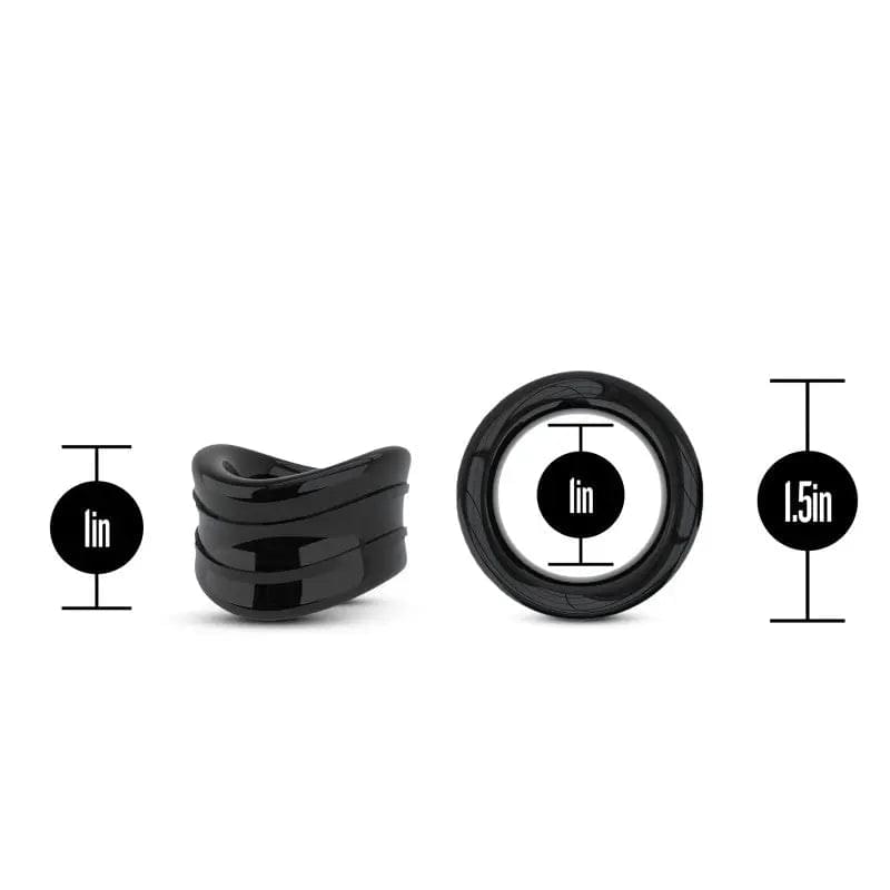Stay Hard Beef Ball Stretcher Snug -  2.5 cm Ball Stretcher Ring Blush Novelties Discreet Intimate Essentials.