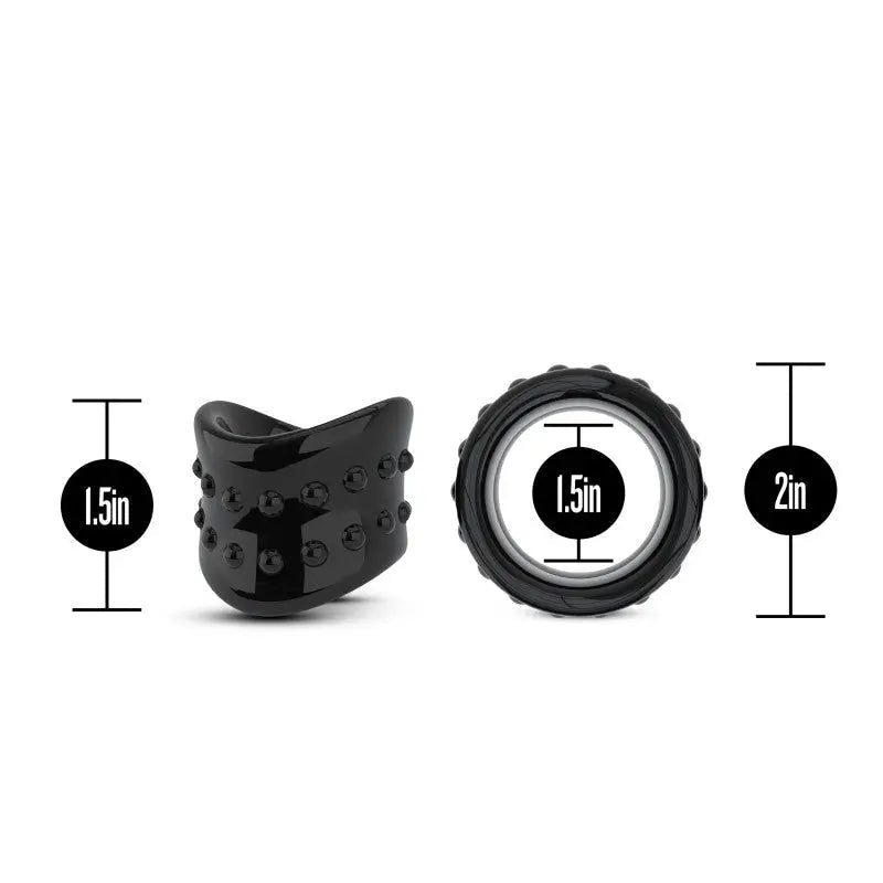 Shop affordable quality Stay Hard Beef Ball Stretcher X Long - Ball Stretcher Ring - Discreet Intimate Essentials - COCK RINGS - Blush Novelties