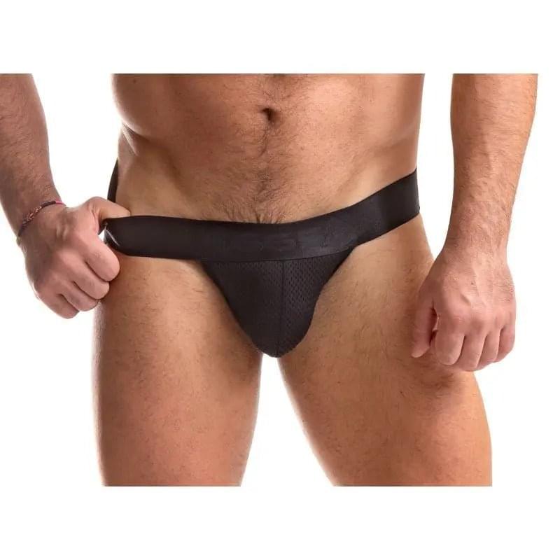Stealth Jock Strap Black Sport Fucker Discreet Intimate Essentials.