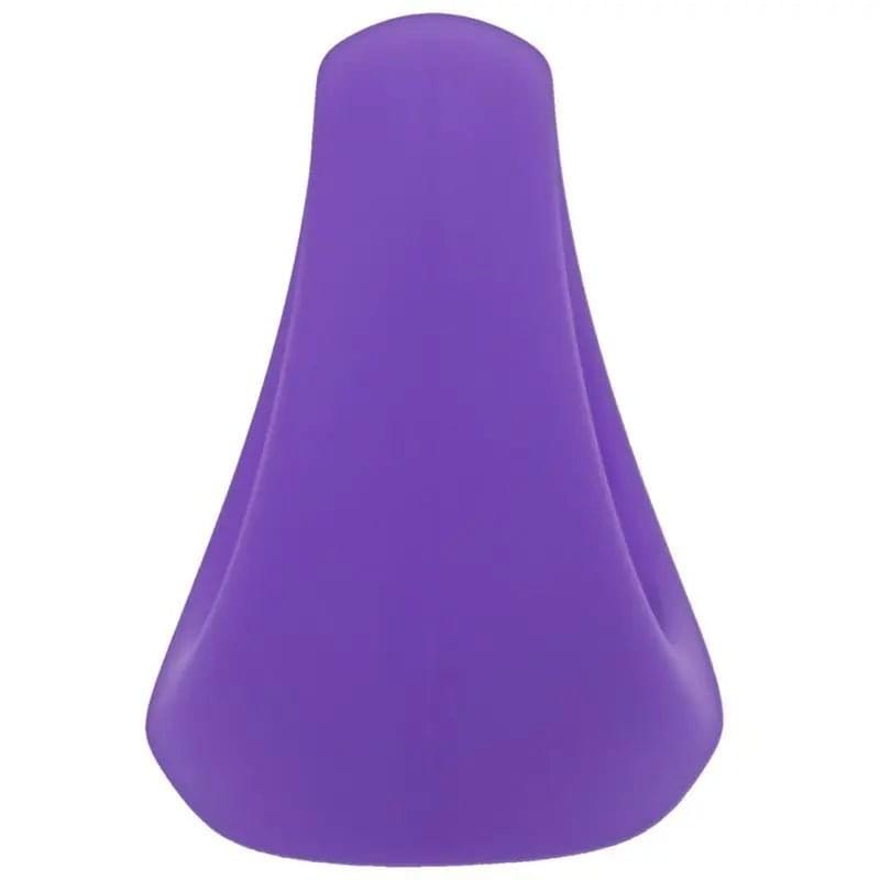 Stirrup Silicone Cock Ring Lilac Tantus Discreet Intimate Essentials.
