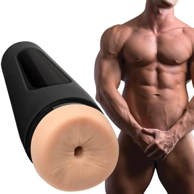Stud UltraSkyn Stroker Ass Vanilla Man Squeeze Discreet Intimate Essentials.