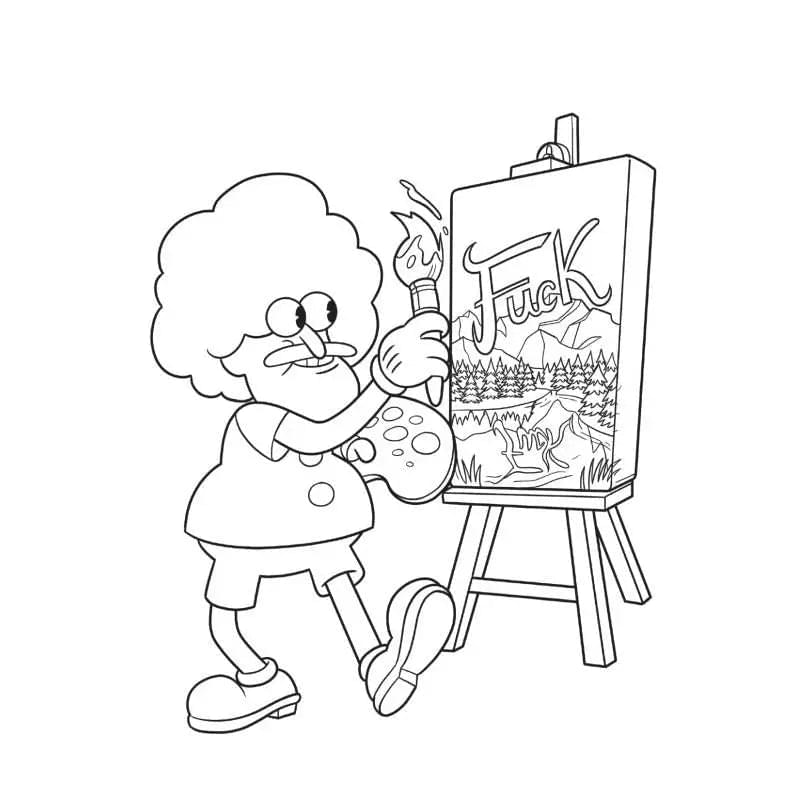 Suck My Crayon Colouring Book Wood Rocket Discreet Intimate Essentials.