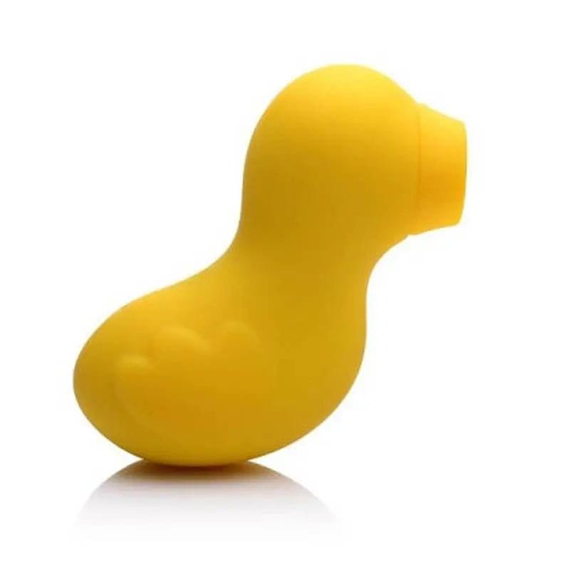 Sucky Ducky Silicone Clitoral Stimulator Yellow Shegasm Discreet Intimate Essentials.