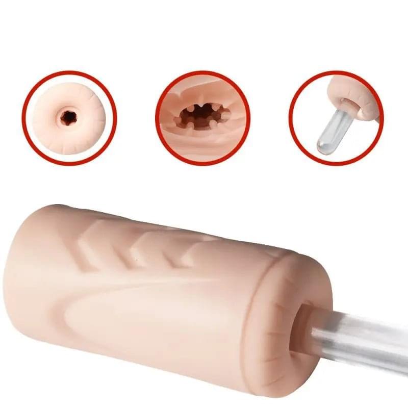 Suctroker Dual Density Vibrating Sucking Vaginal Masturbator V1 XISE Discreet Intimate Essentials.