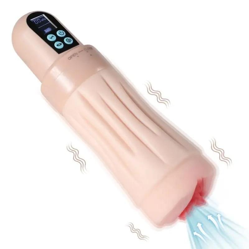 Suctroker Dual Density Vibrating Sucking Vaginal Masturbator V3 XISE Discreet Intimate Essentials.