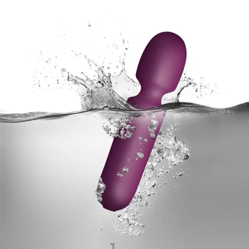 SugarBoo Playful Passion Wand Vibe Burgundy Rocks Off Discreet Intimate Essentials.