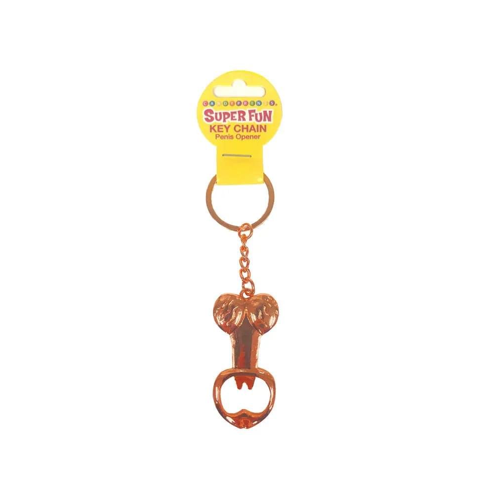 Super Fun Key Chain - Penis Bottle Opener - Novelty Key Chain Little Genie Discreet Intimate Essentials.