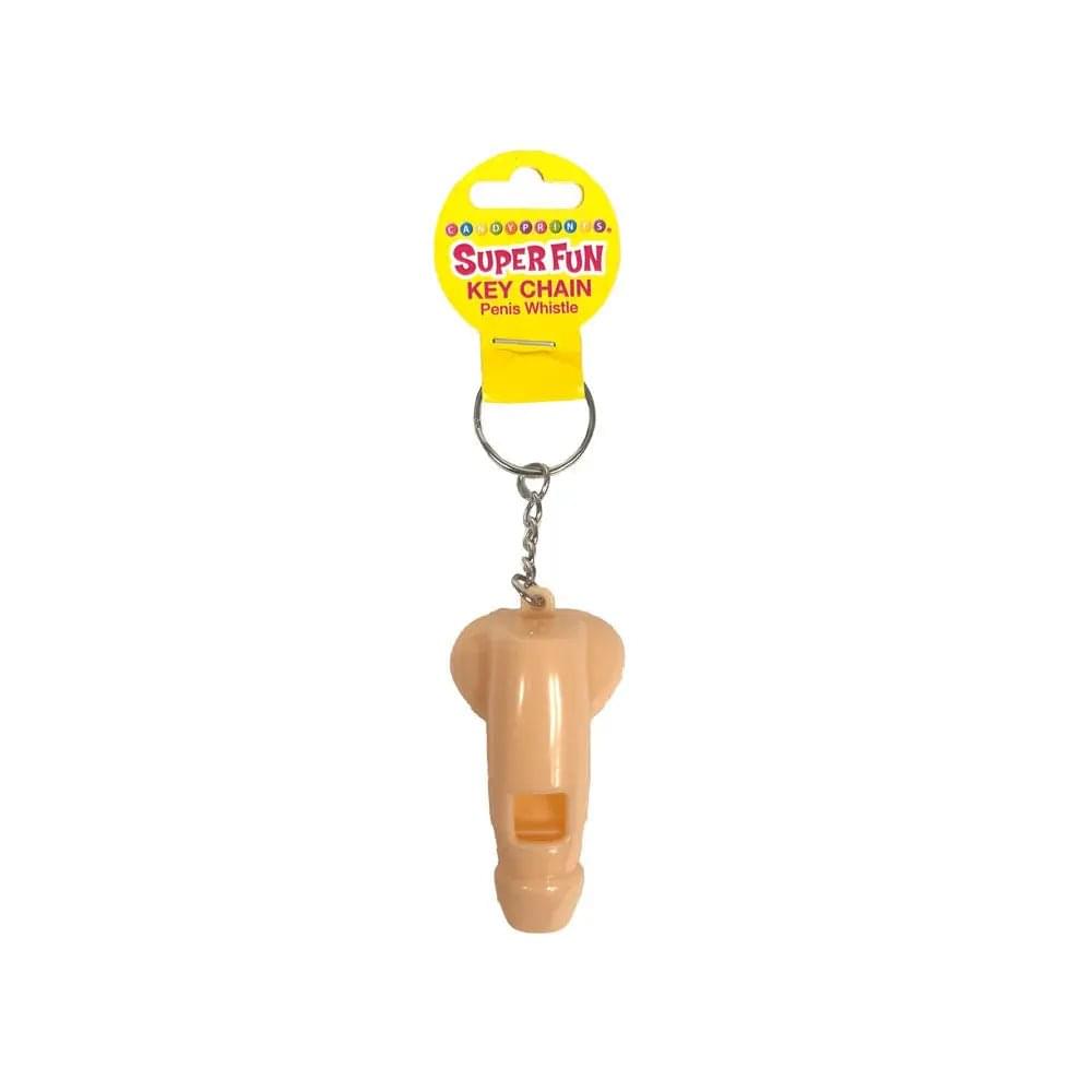 Super Fun Key Chain - Penis Whistle - Novelty Key Chain Little Genie Discreet Intimate Essentials.