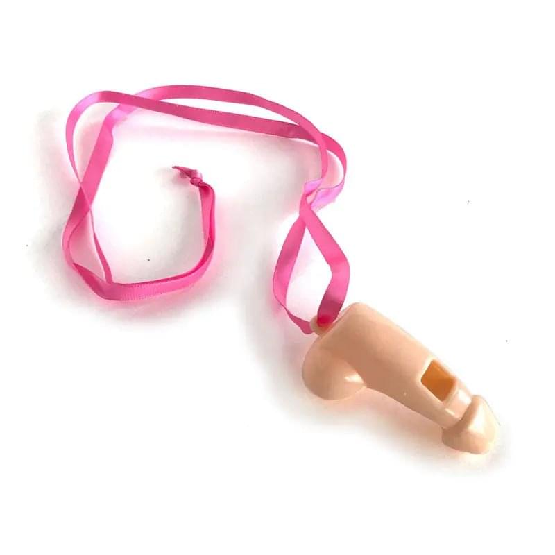 Super Fun Penis Party Whistles - Hens Party Novelties - 8 Pack Little Genie Discreet Intimate Essentials.