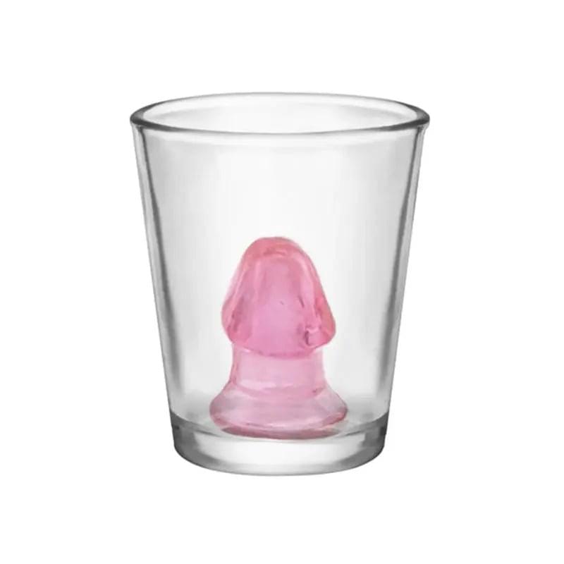 Super Fun Penis Shot Glasses - Set of 2 Little Genie Discreet Intimate Essentials.