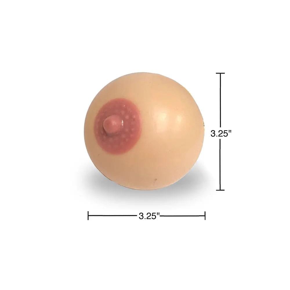 Super Fun Squishy Boobs - Counter Display - Boobie Stress Balls - Counter Display of 12 Little Genie Discreet Intimate Essentials.