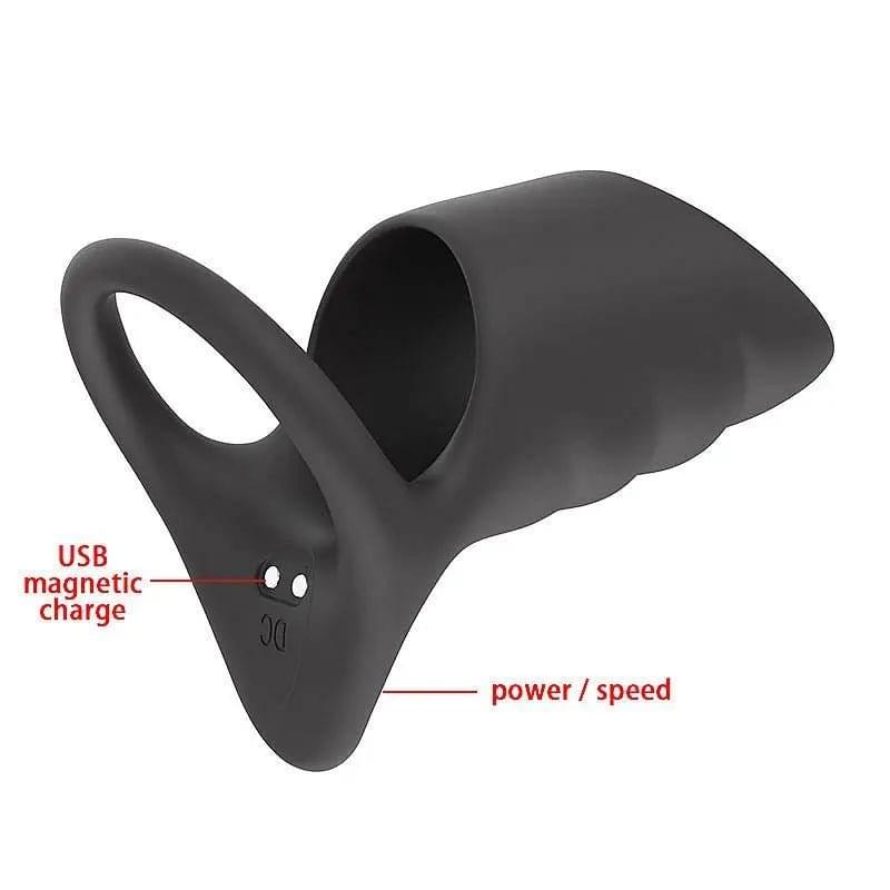 Surge Vibrating Penis Sleeve Cock Ring Daytona Discreet Intimate Essentials.