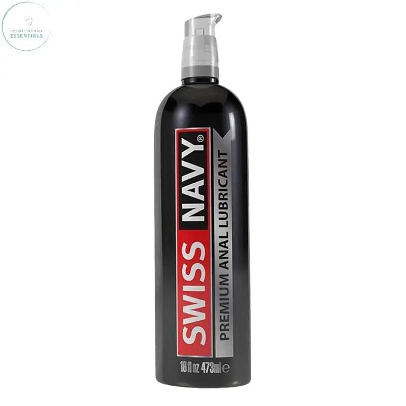 Swiss Navy Anal Lubricant 16oz/473ml Swiss Navy Discreet Intimate Essentials.