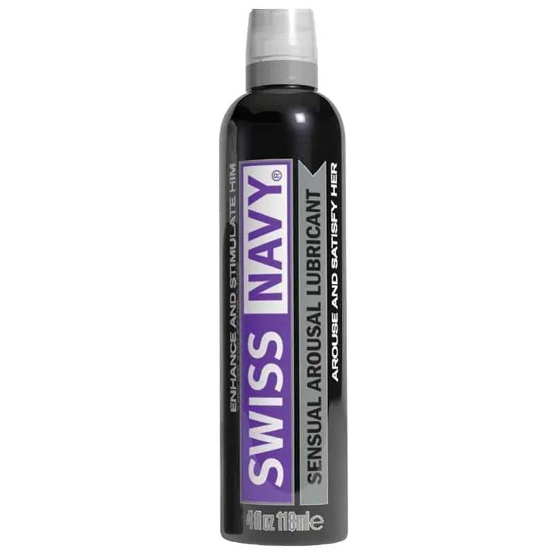 Swiss Navy Arousal Gel 4oz/118ml Swiss Navy Discreet Intimate Essentials.