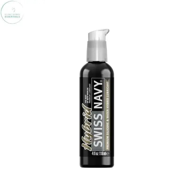 Swiss Navy Hybrid Lubricant 4oz/118ml Swiss Navy Discreet Intimate Essentials.