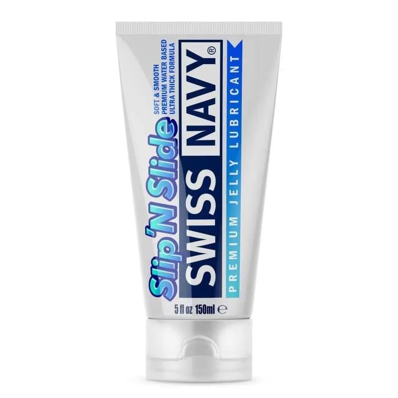 Swiss Navy Slip N Slide Premium Jelly Lubricant 5oz Swiss Navy Discreet Intimate Essentials.