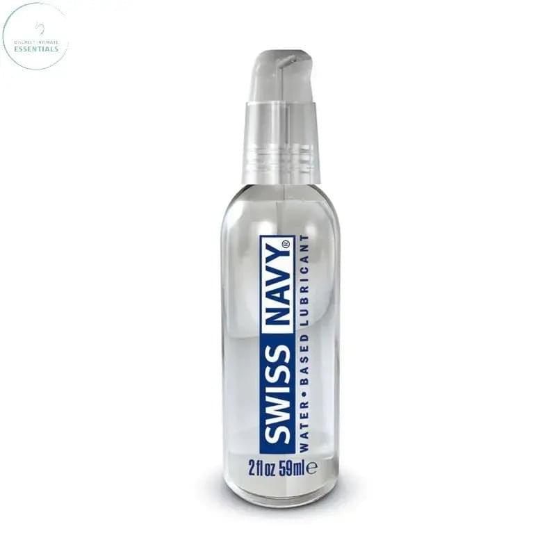 Swiss Navy Water Based Lubricant 2oz/59ml Swiss Navy Discreet Intimate Essentials.